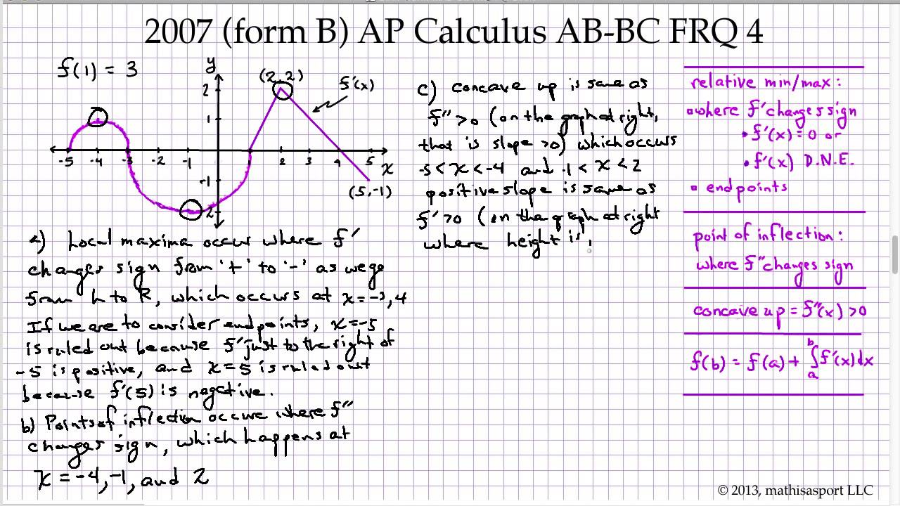 ap calculus bc free response 2014